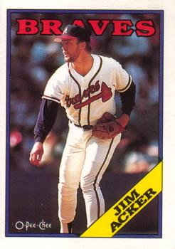 1988 O-Pee-Chee Baseball Cards 293     Jim Acker
